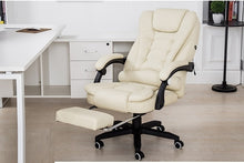 Load image into Gallery viewer, Leather Gaming Massage Office Chair