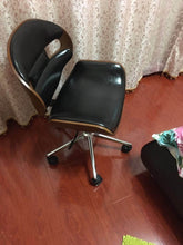 Load image into Gallery viewer, Leather Gas Lift Height Adjusted Swivel Leisure Office Chair
